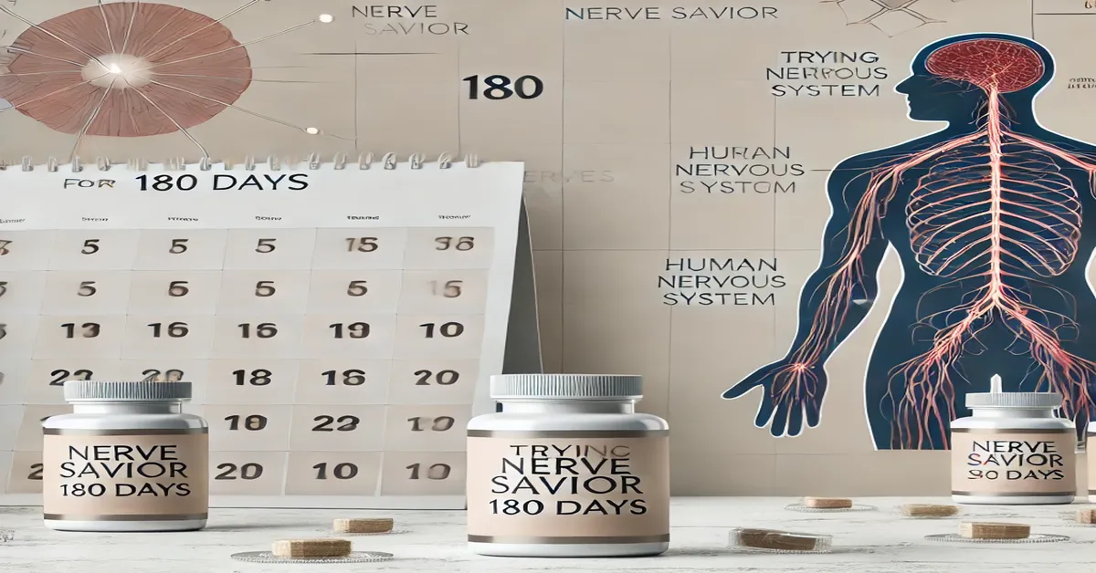 Trying Nerve Savior for 180 Days